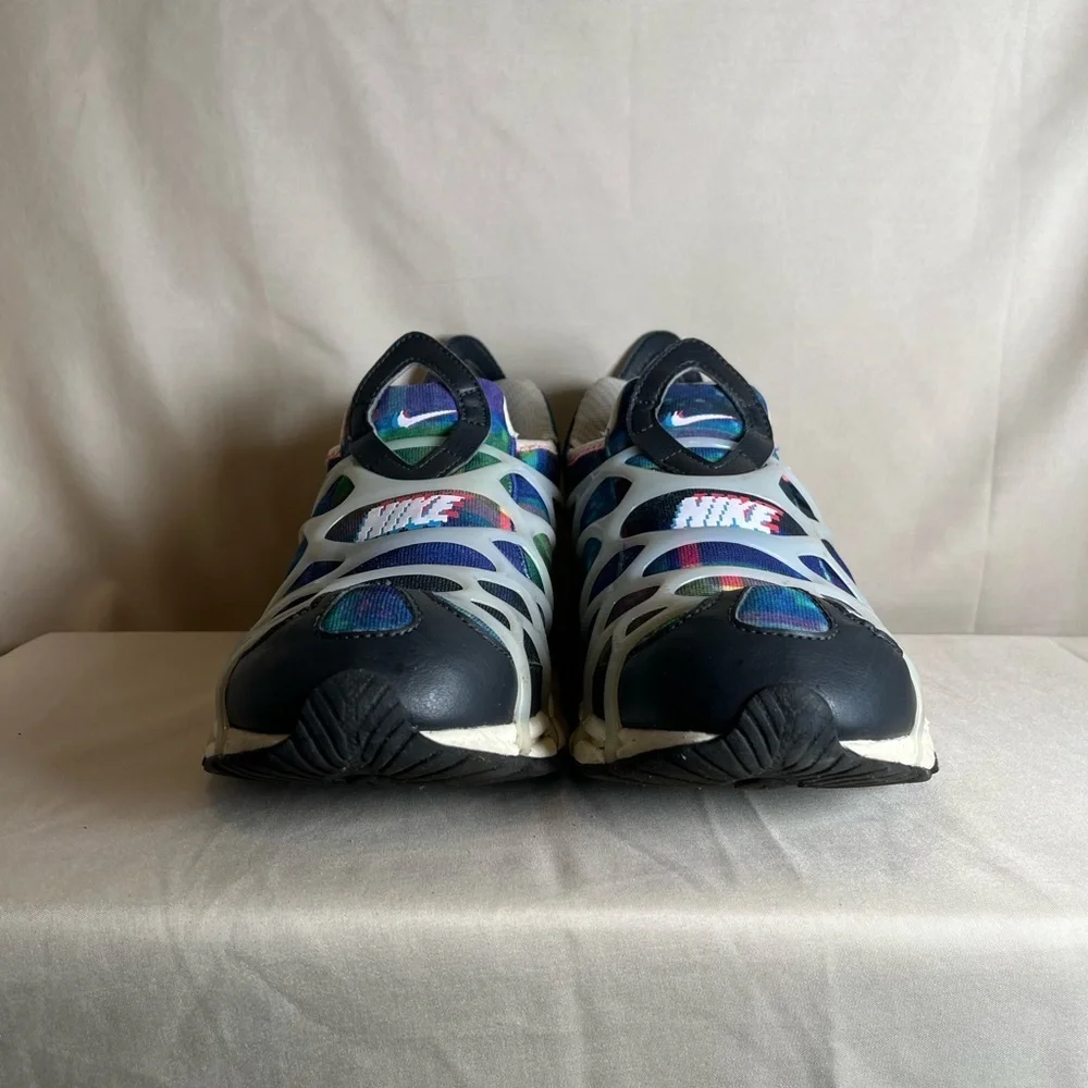 Nike Black and Blue Athletic Sneakers